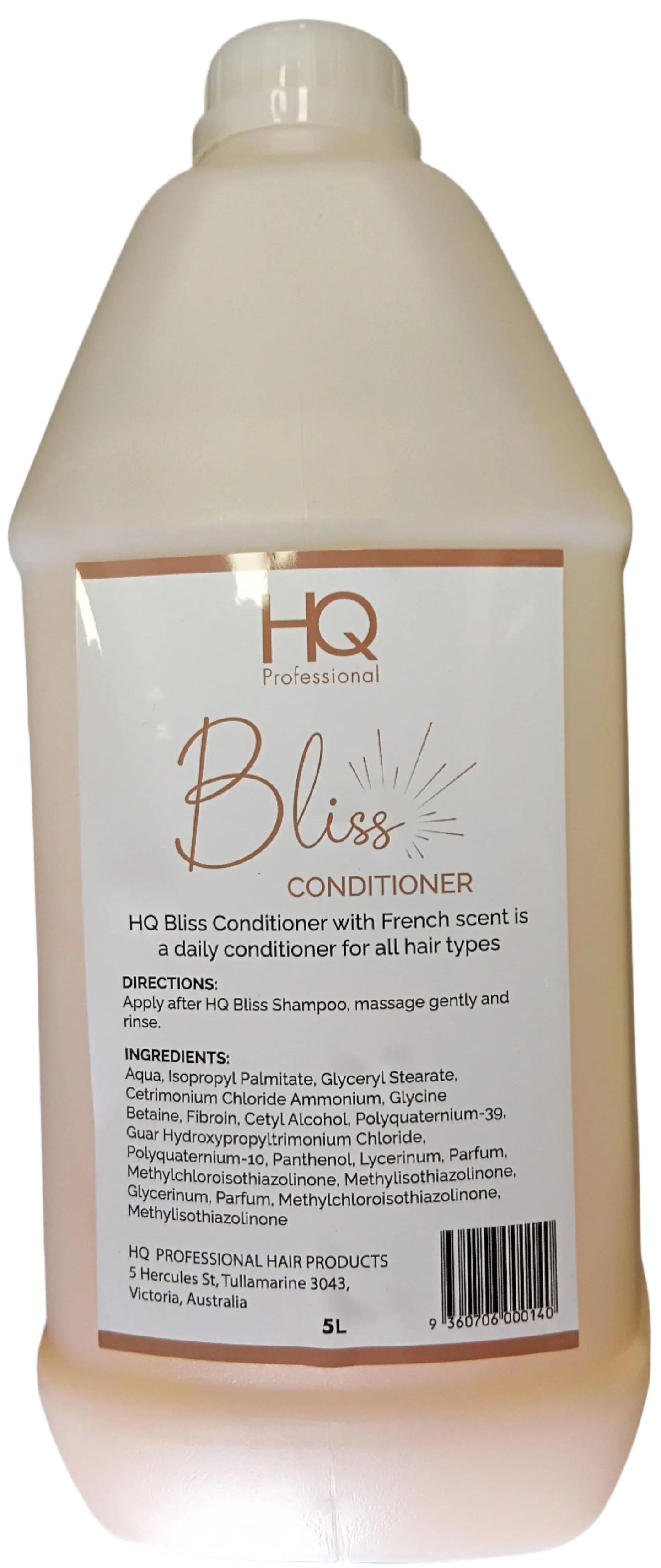 HQ Professional Bliss Conditioner 5 Litre