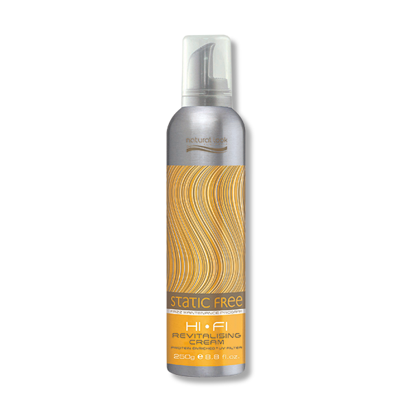 Natural Look Static Free Hi-Fi Revitalising Creme - 250g