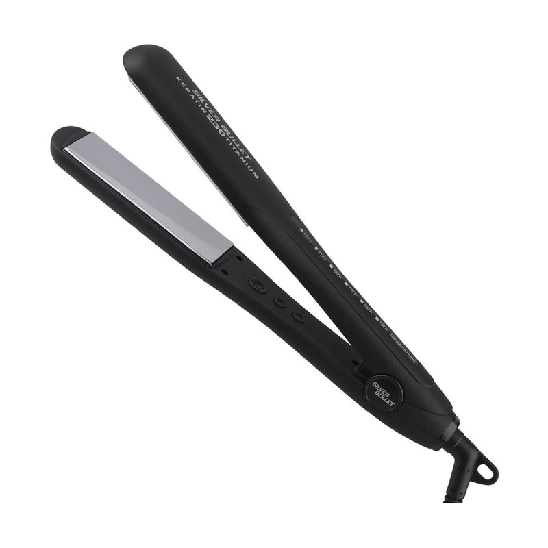 Silver Bullet Keratin 230 Titanium Silver Hair Straightener