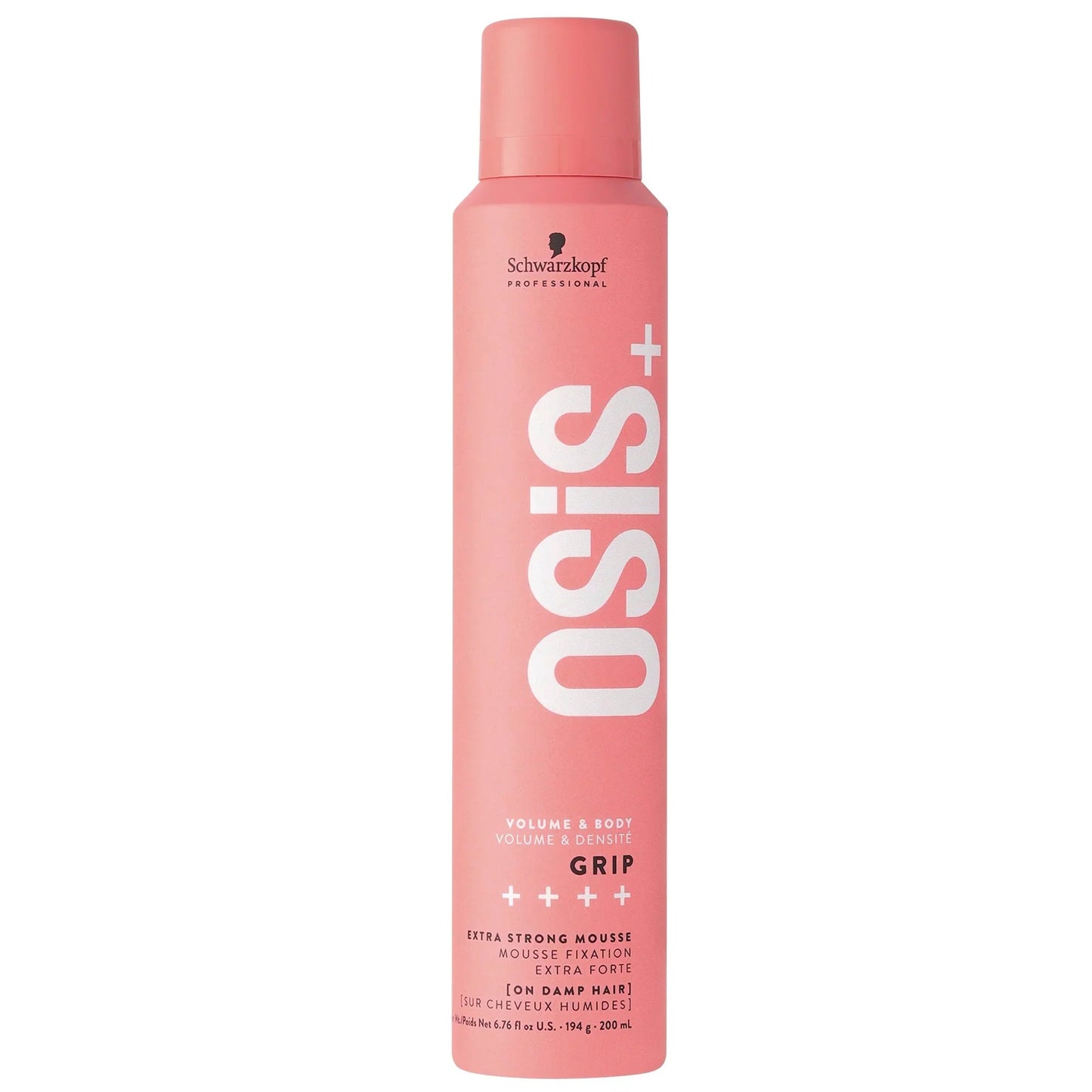 Schwarzkopf OSiS+ Grip Volume & Body Extreme Hold Mousse 200ml