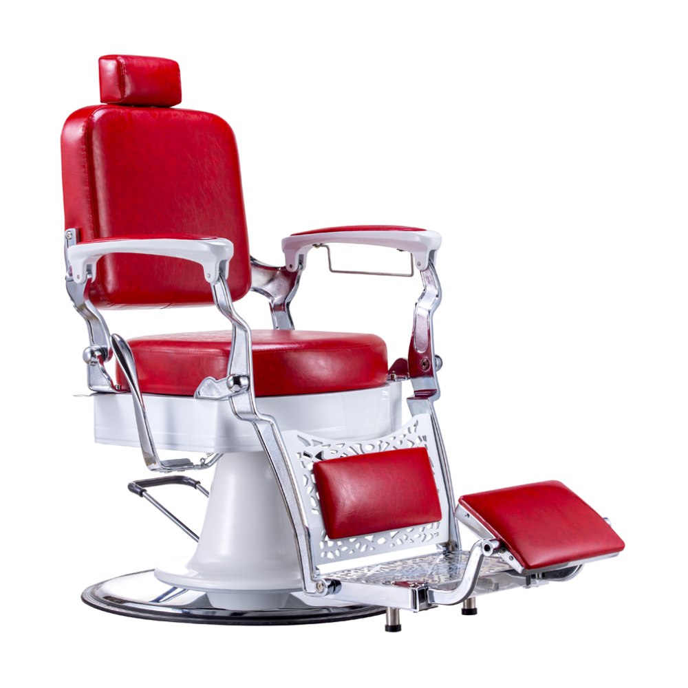 Karma Noosa Barber Chair 04041014 - Red & White