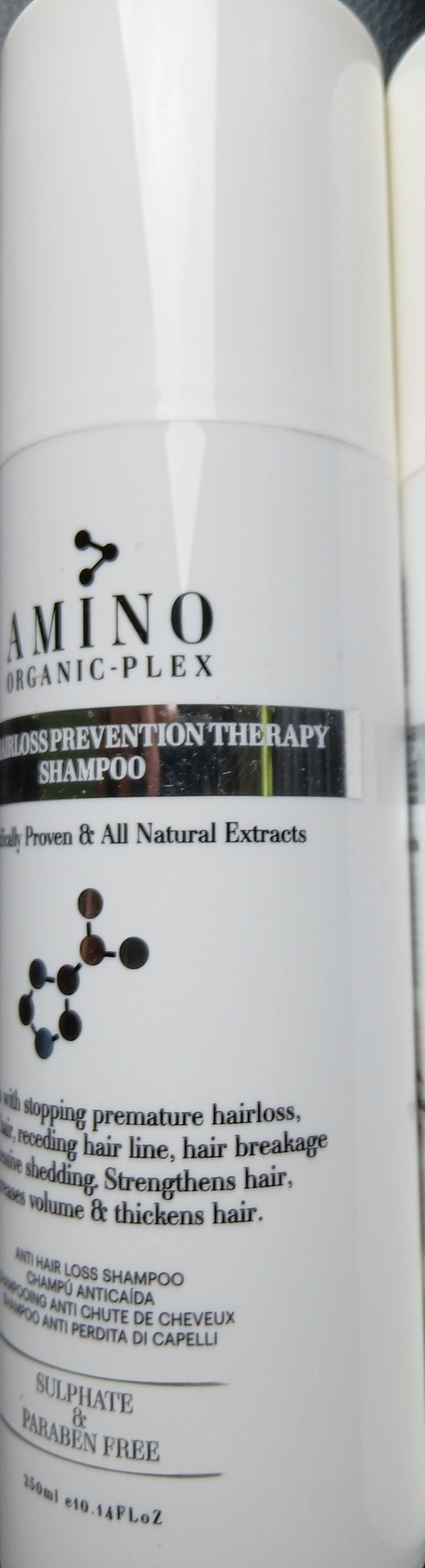 Amino Organic Plex Anti-Hair Loss Prevention Therapy Shampoo 250ml