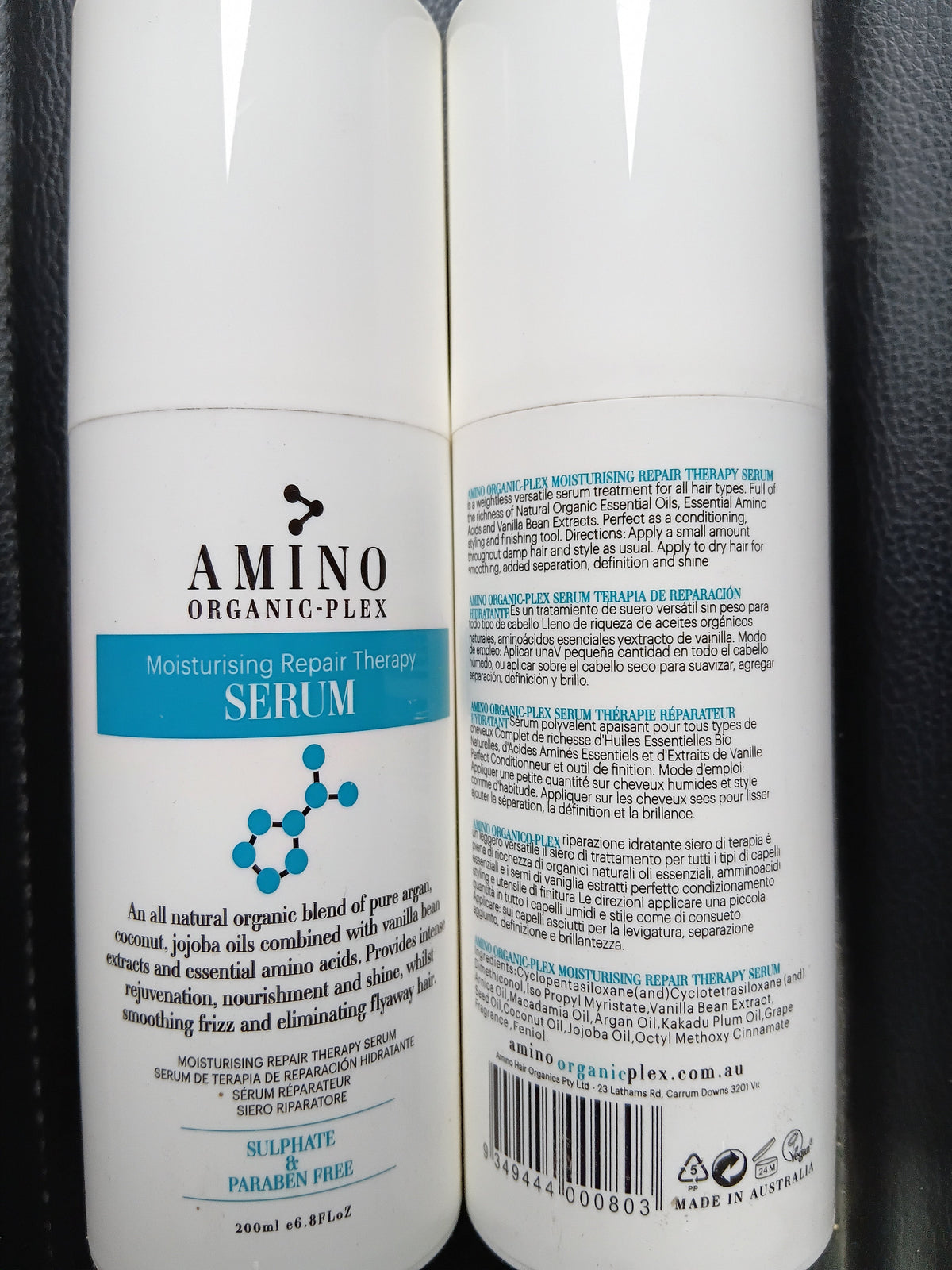Amino Organic Plexo Moisture Repair Therapy Serum 250ml
