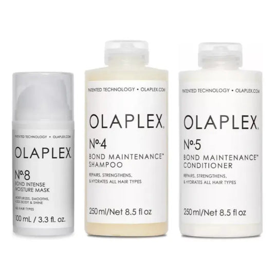 Olaplex No.4 250ml + No.5 250ml + No.8 100ml Bundle