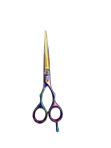 Bob Titanium Off-set Scissors 504 7 inch