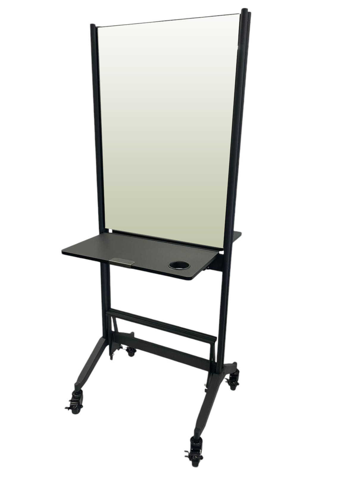 Karma Broome Double Sided Mobile Workstation with Mirror Black 060901 - image 4