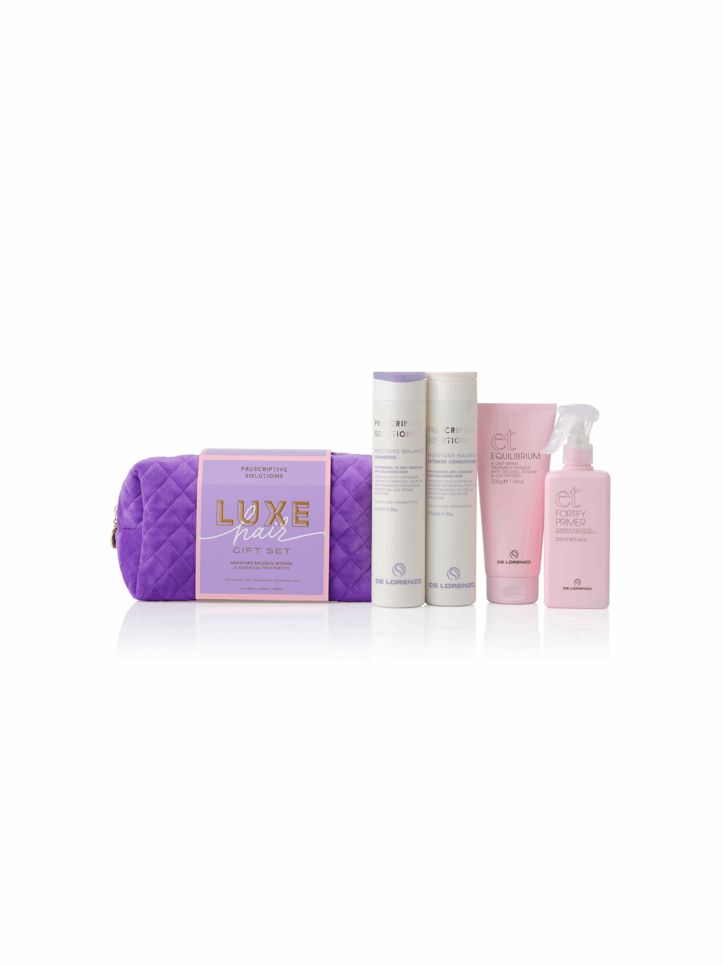De Lorenzo Luxe Hair Xmas Quad pack