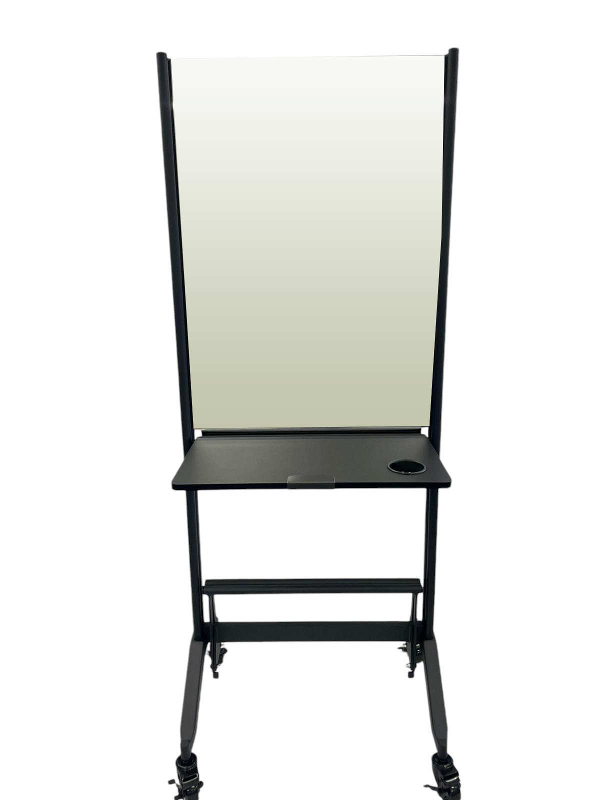 Karma Broome Double Sided Mobile Workstation with Mirror Black 060901 - image 5