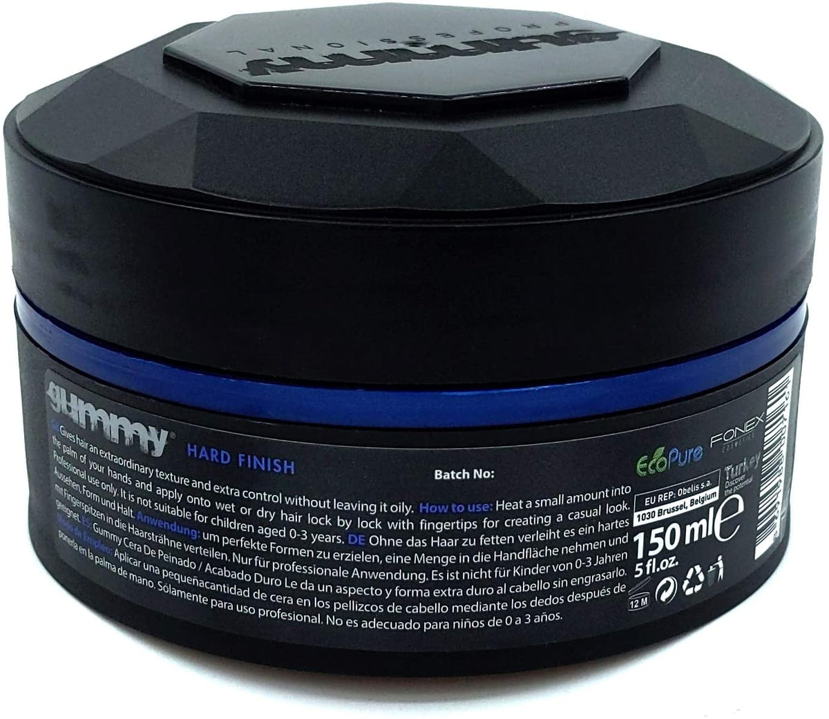 36x Gummy Professional Keratin Complex Hard Finish Styling Wax 150ml (1x box) - image 3