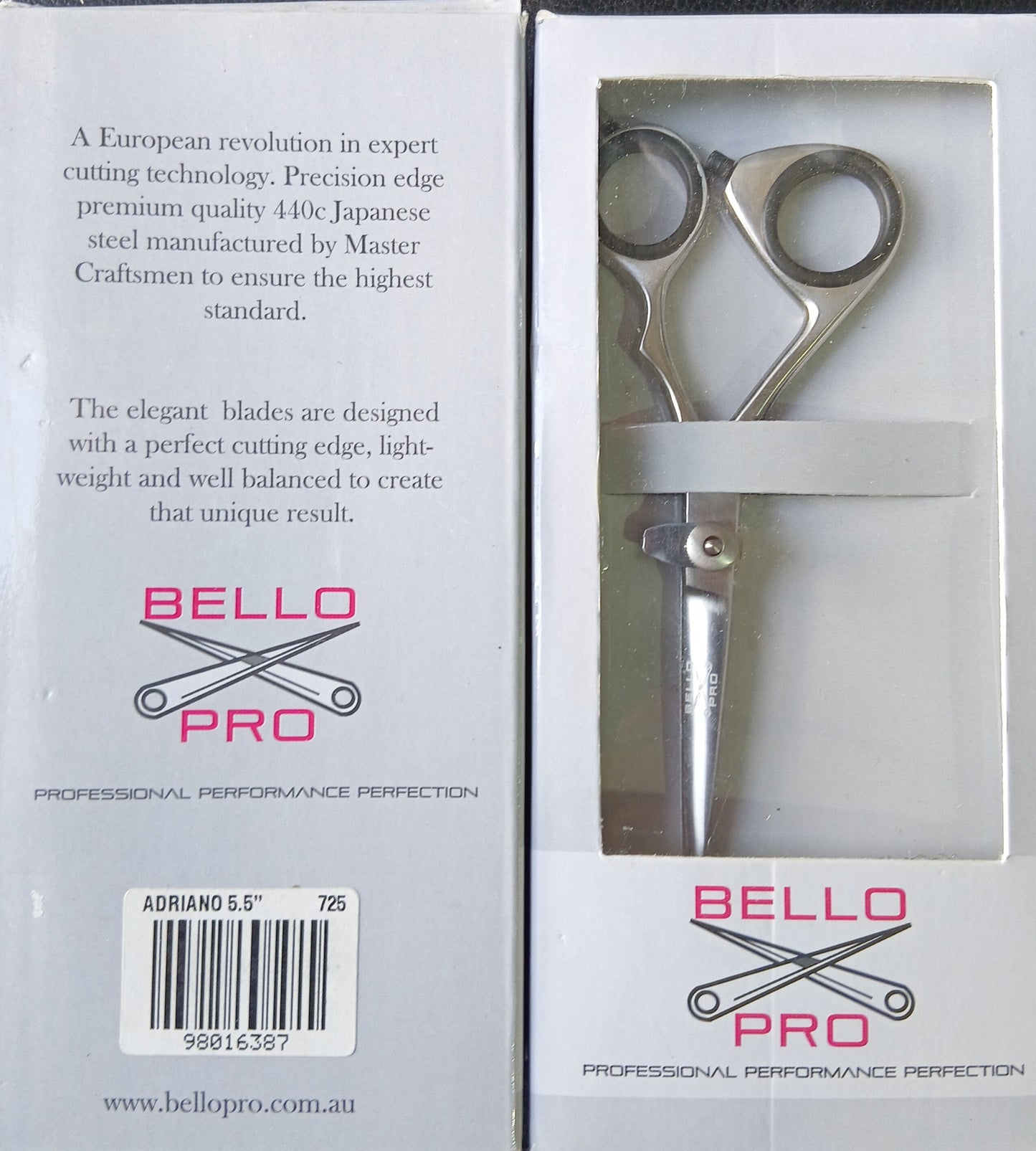 Bello Pro Adriano 5.5" Japanese Scissors 725