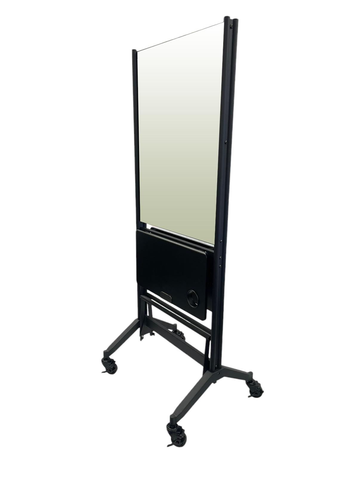 Karma Broome Double Sided Mobile Workstation with Mirror Black 060901 - image 3