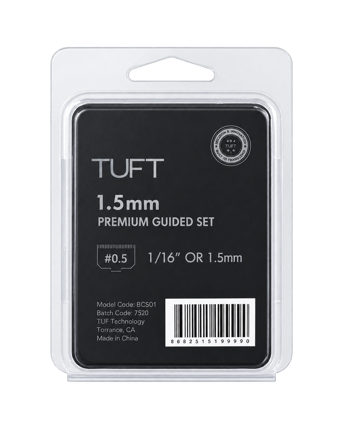 TUFT Premium Clipper Guide Attachment # 1/2 Comb - image 3
