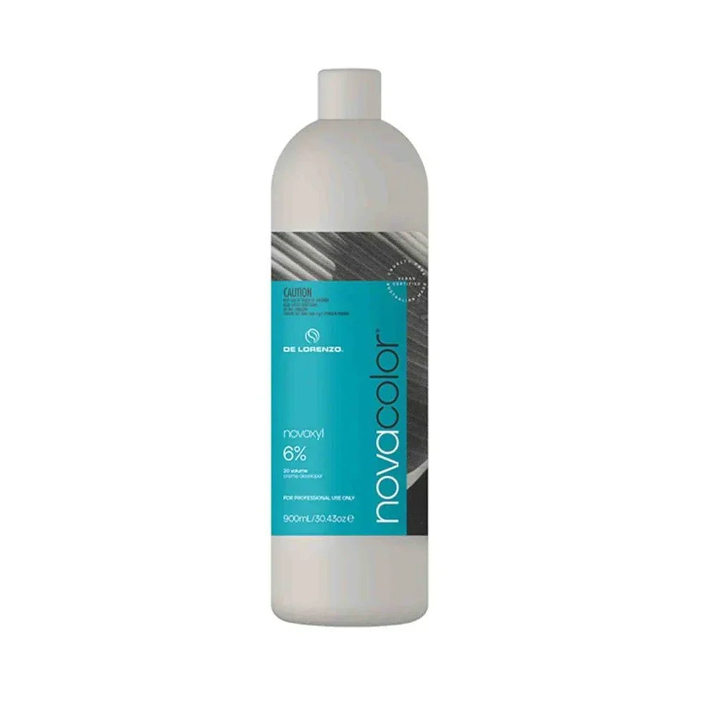 De Lorenzo Novacolor Novoxyl 6% (20 Vol) Creme Developer 900ml