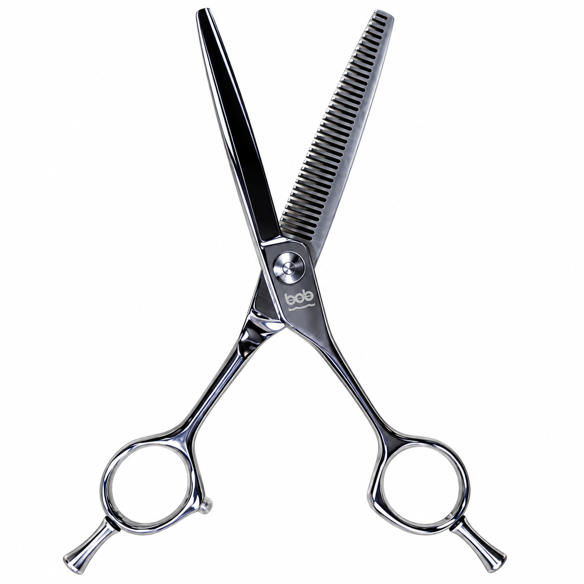 BOB Dragon Professional Edition 6 Inch Japanese Steel Thinning Scissor VG10 Cobalt Steel - Made In Italy - image 2