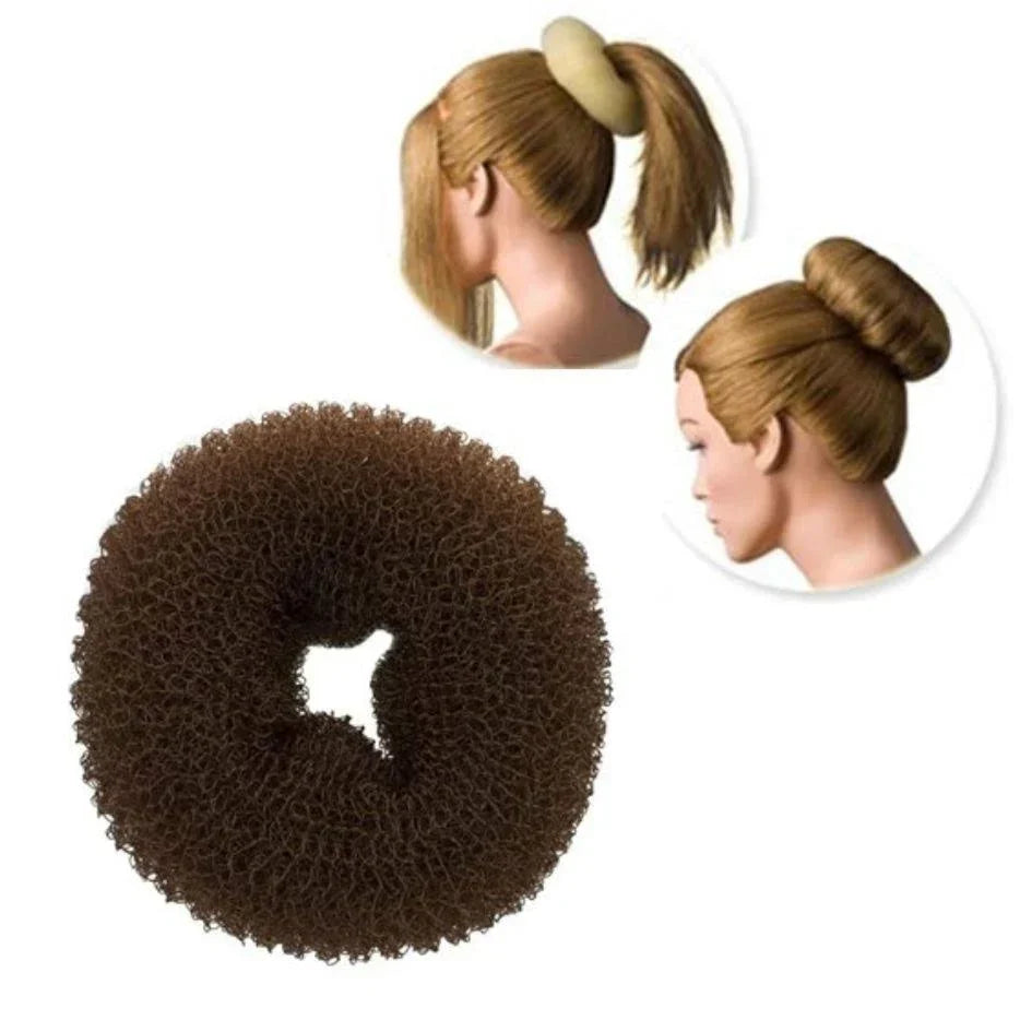 BOB Hair Donut Brown 12cm - Large - image 2