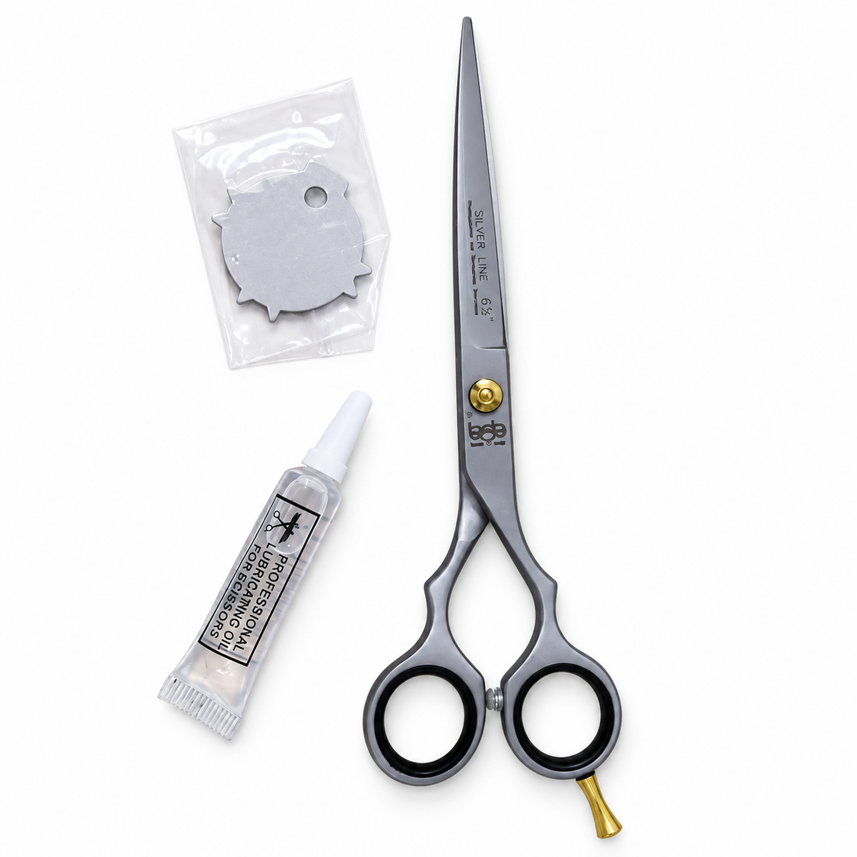 BOB Silver Line Edition 6.5 Inch Japanese Steel Thinning Scissor Steel - image 3