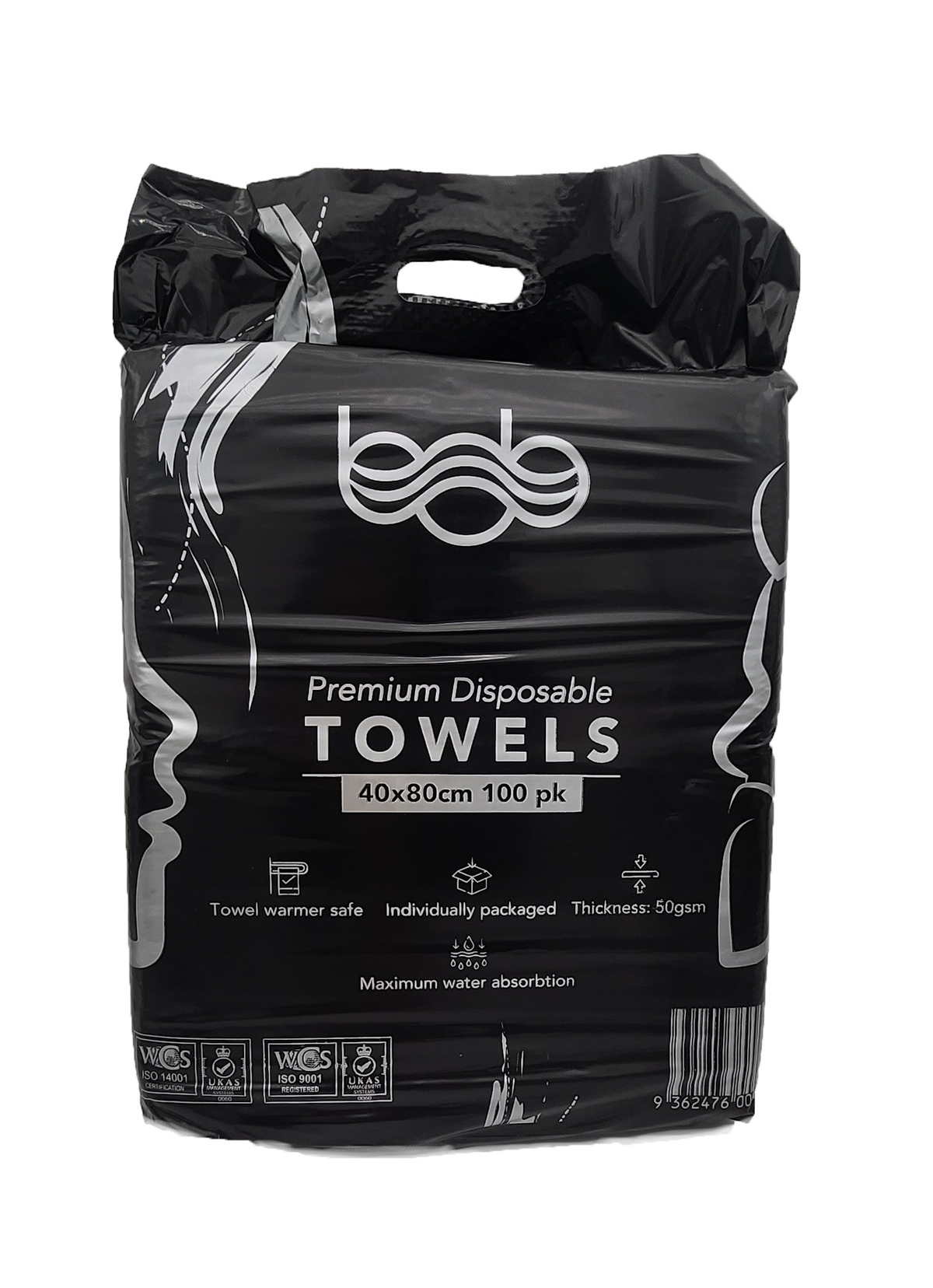 Carton of BOB Premium Professional Disposable Hair Salon and Barber Towel 40x80cm 6 Bags - image 3