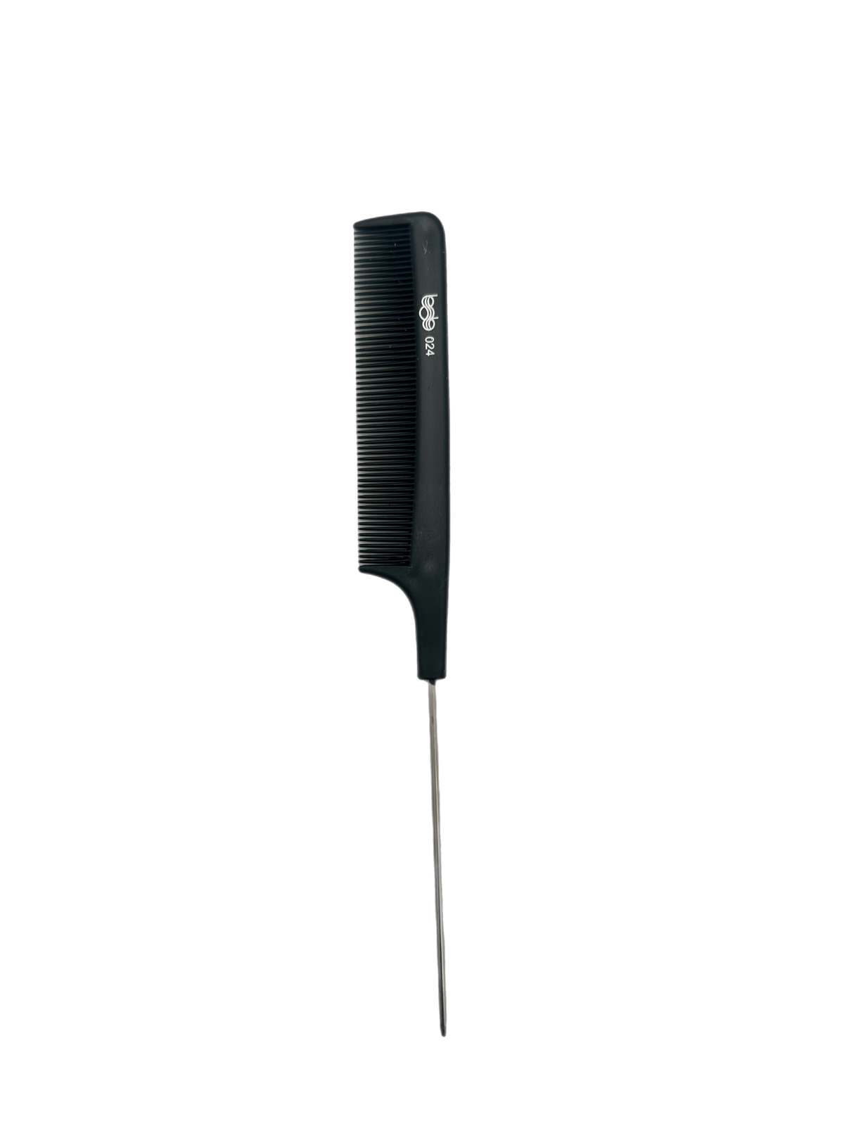 BOB Professional Antistatic Carbon Hair Tail Comb 024 - Black
