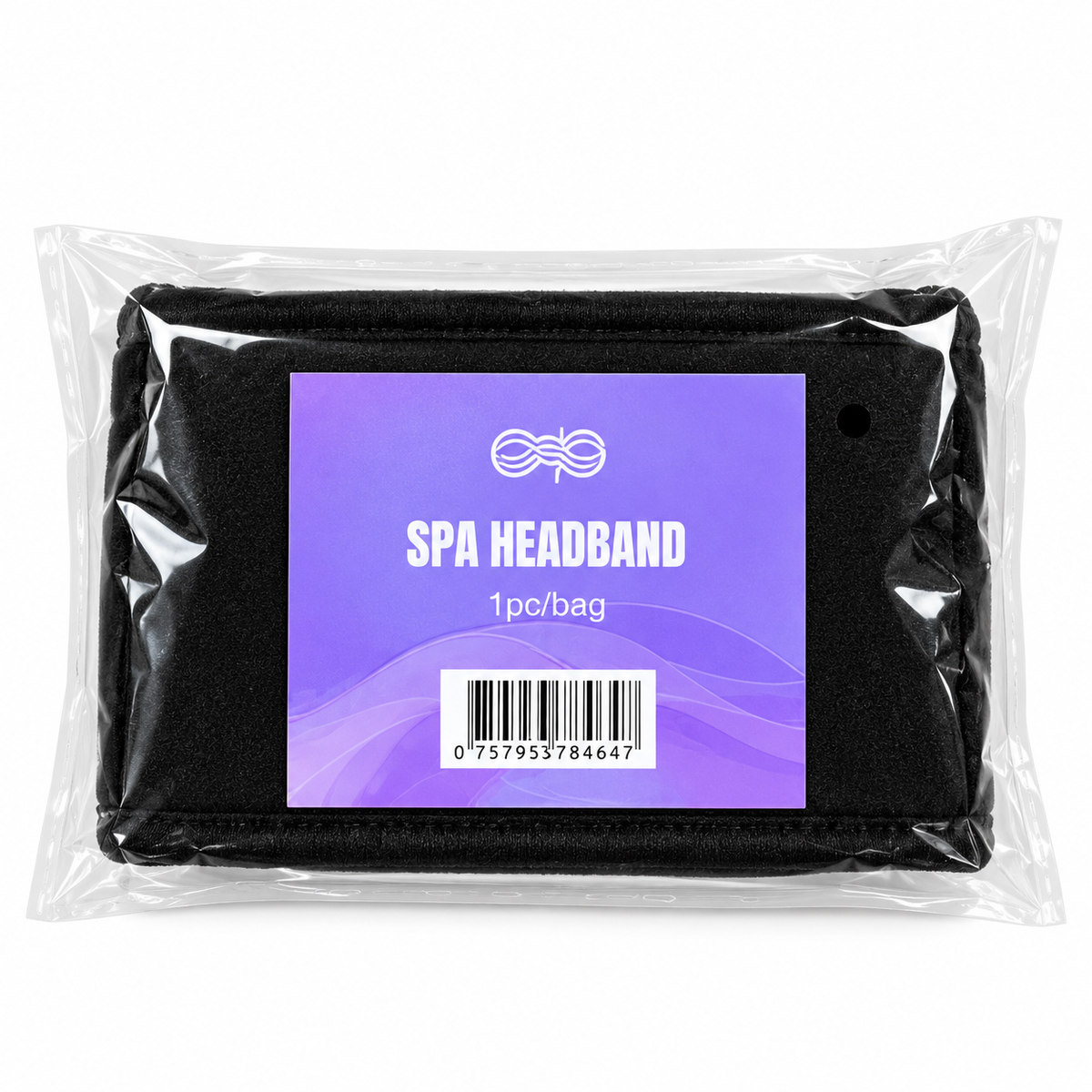 BOB Spa Towelling Headband Black – Professional Reusable Facial & Salon Headband - image 4