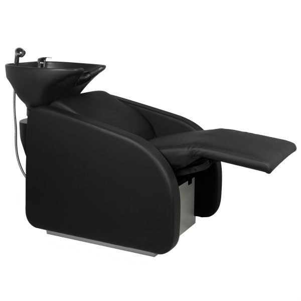Karma Ballarat Complete Shampoo Unit Electric Black with Black Deep Basin and Air Massage 03190101 - image 2