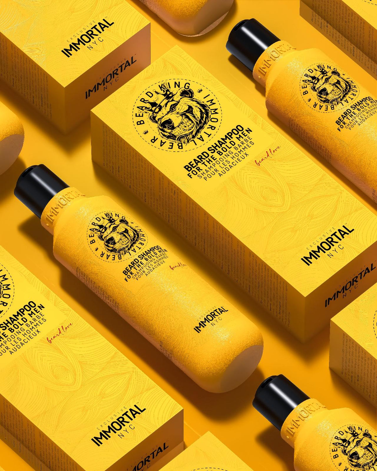 Immortal NYC Beard King Immortal Bear Beard Shampoo 250ml - image 4