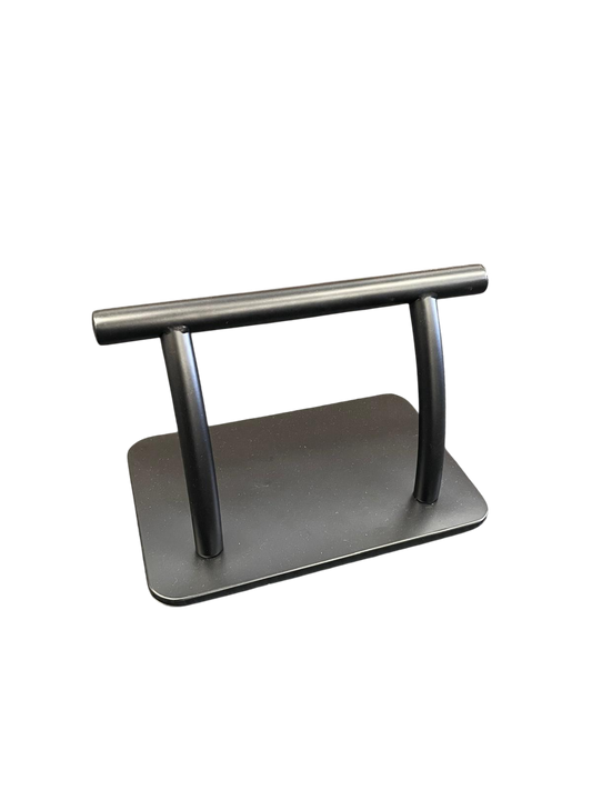 Karma Single Bar Footrest - Black 00060201