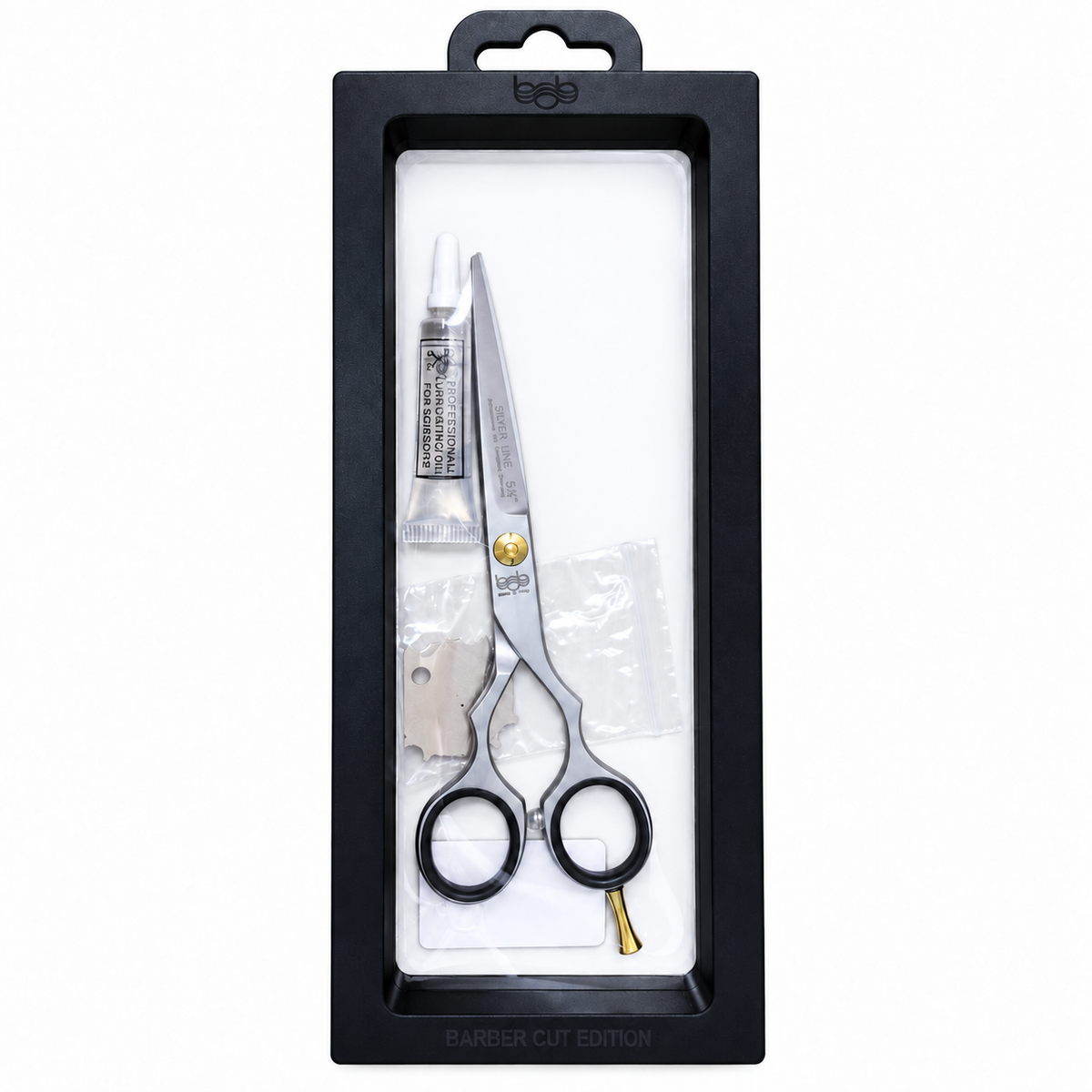 BOB Professional X-Blade Edition 6 Inch Japanese Steel Scissor 440C - Made In Italy - image 3