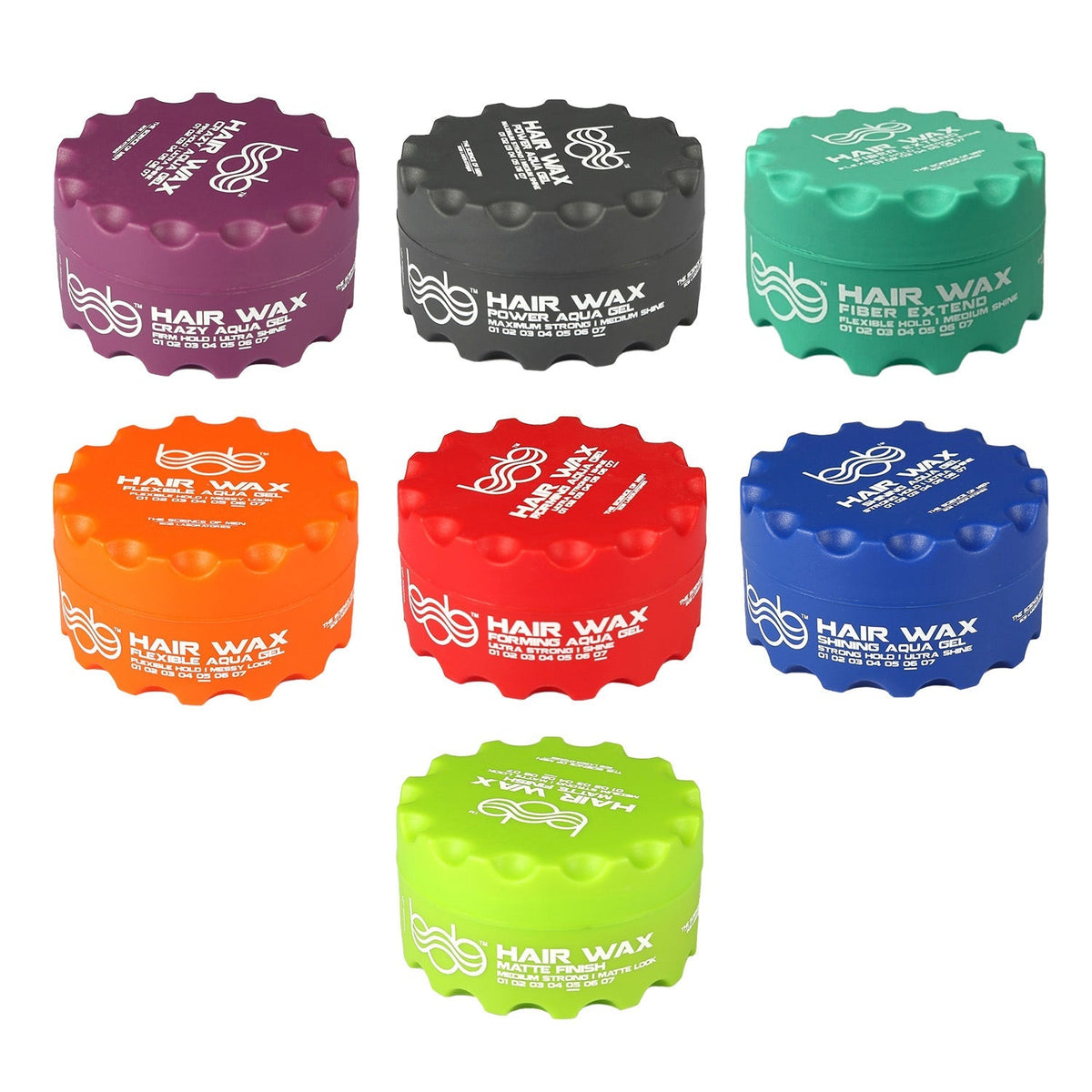 BOB Wax Deal - 48x Assorted Bob Hair Wax 150ml