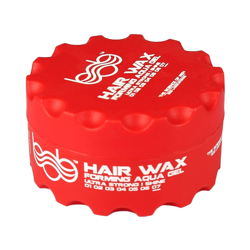 Bob Wax Deal - 48x Bob Hair Wax Forming Aqua Gel Ultra Strong and High Shine 150ml Red - image 2
