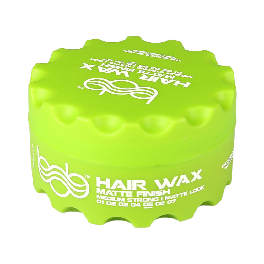 Bob Wax Deal - 48x Bob Hair Wax Matte Finish Medium Hold Matte Look 150ml Green