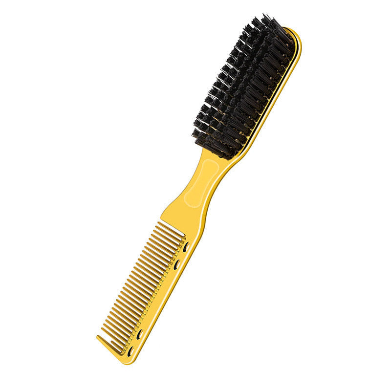 Bob Gold 2 in1 Combined Fade Brush with Comb