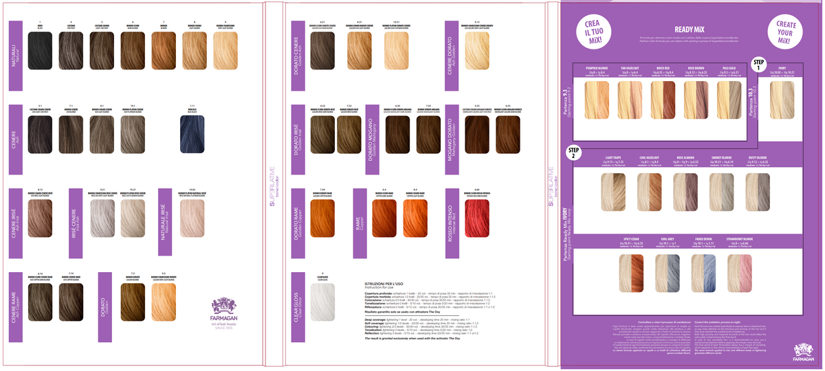 Superlative Tone and Color Semi Permanent Hair Colour 100ml - Made In Italy - image 2