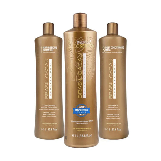 Brasil Cacau 1L Salon Kit #1 (BC 01, 02 & 03)