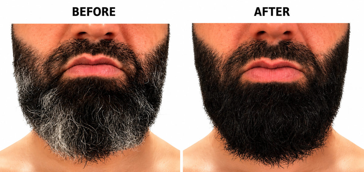 Carton of 12x CORLIFEN Permanent Ammonia-Free Vegan Hair and Beard Colouring Shampoo 180ml - Dark Brown - image 2