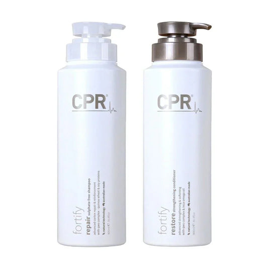 CPR Fortify Repair Shampoo and Restore Strengthening Conditioner 900ml Duo Pack