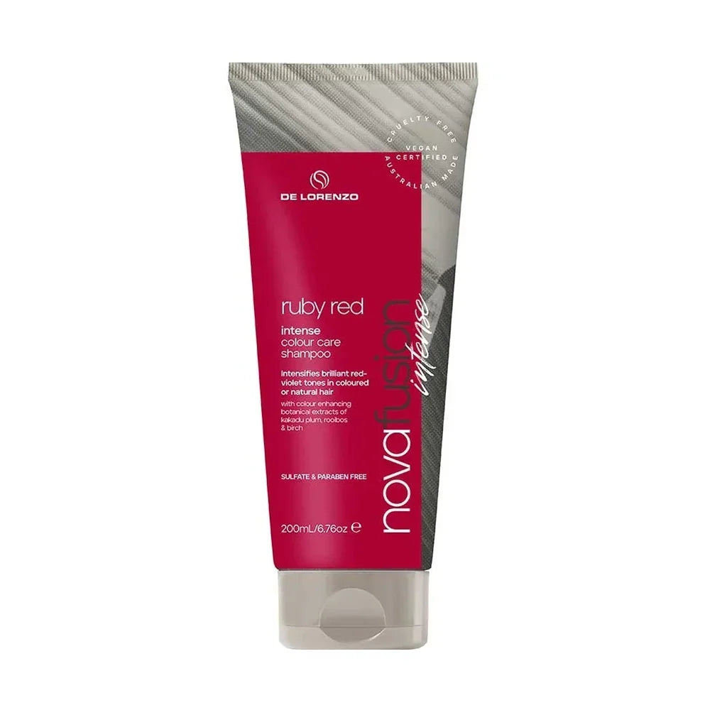 De Lorenzo Novafusion INTENSE RUBY RED SHAMPOO - 200ML