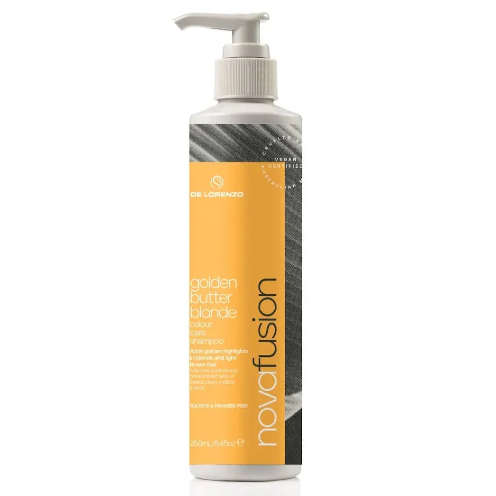De Lorenzo Novafusion GOLDEN BUTTER BLONDE SHAMPOO - 250ML
