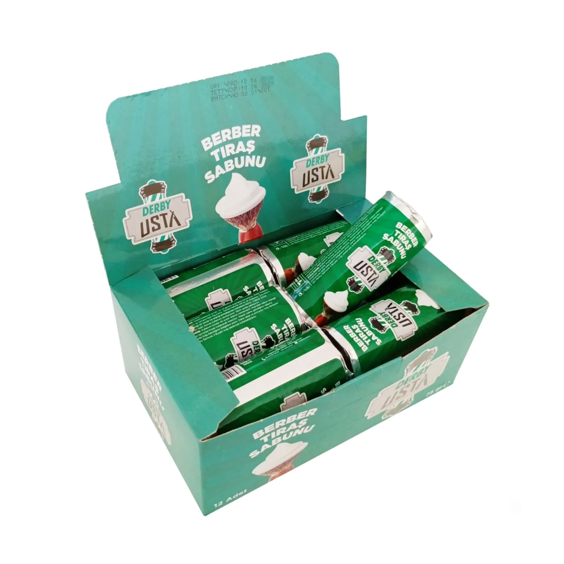 Derby USTA Shaving Soap Stick 12 Pack
