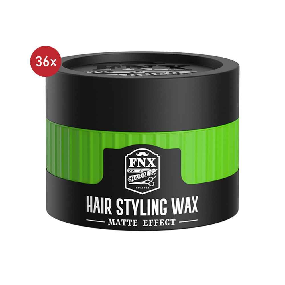 36x Fonex FNX Barber Matte Effect Hair Styling Wax 150ml – Professional Matte Hold Wax (Carton Deal) - image 2
