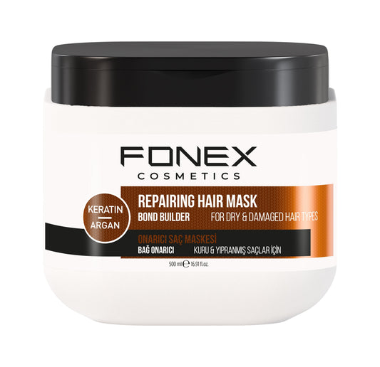 Fonex Repairing Hair Mask 500ml – Damaged Hair Treatment
