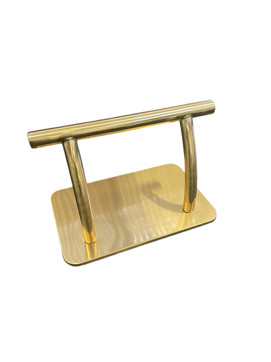 Karma Single Bar Footrest - Gold 00060203