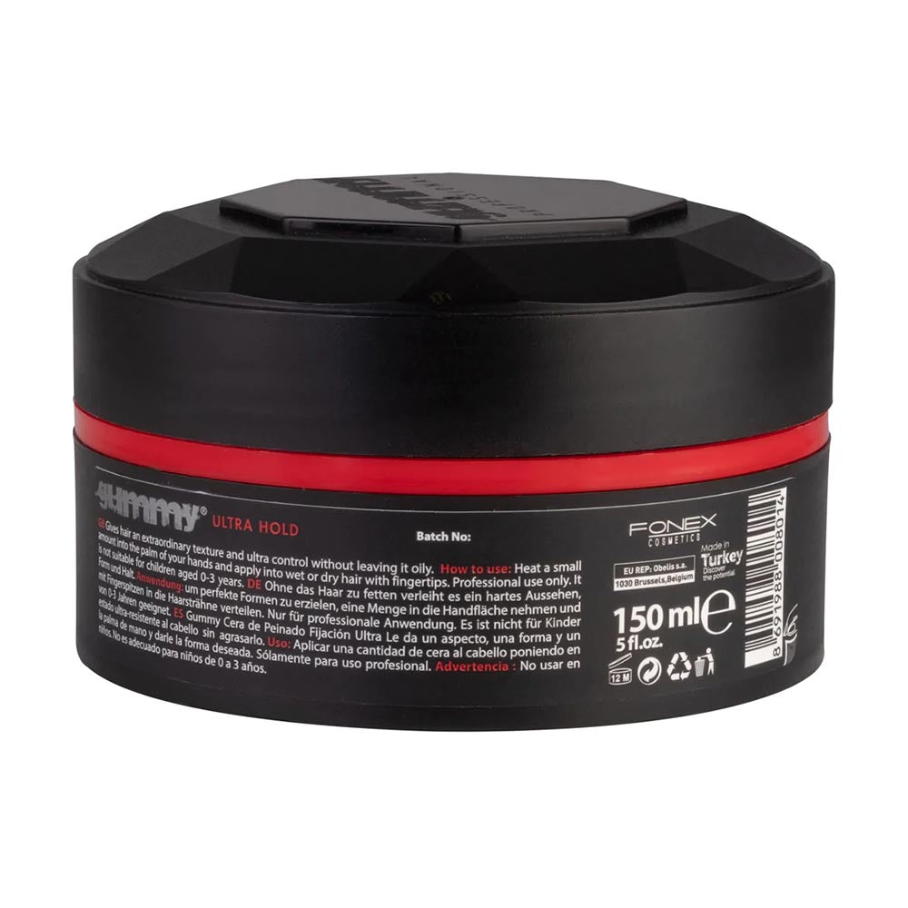 36x Gummy Professional Keratin Complex Hair Styling Wax Ultra Hold 150ml (1 box) - image 3