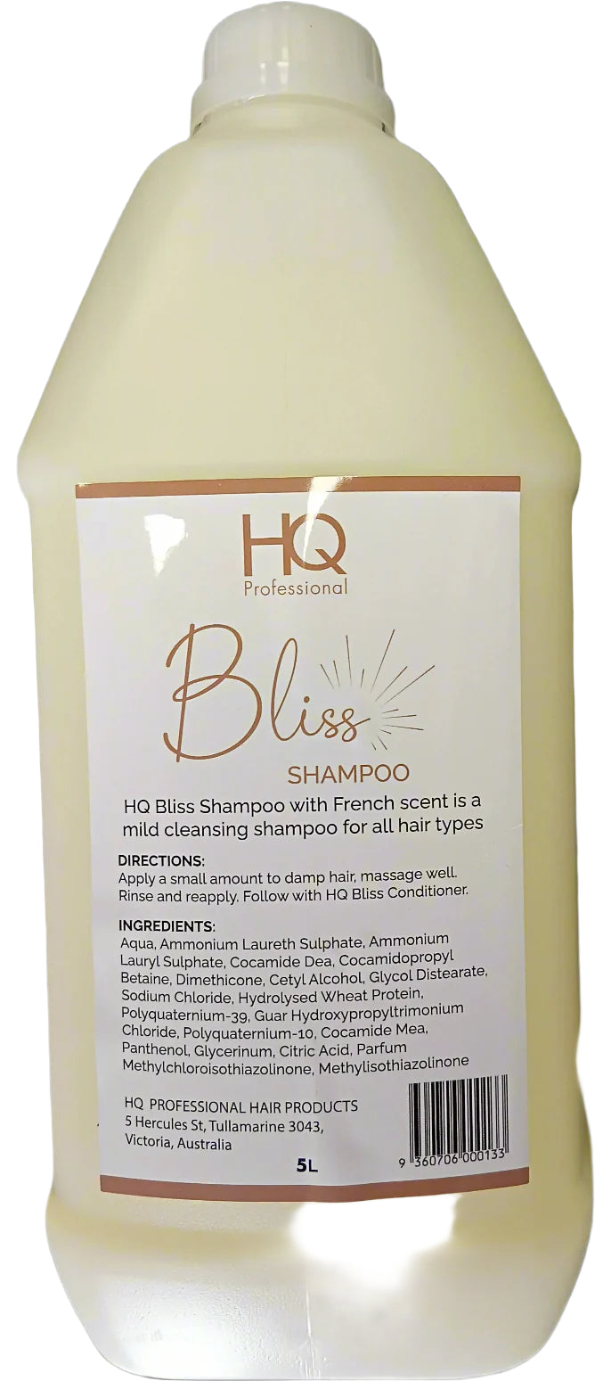 HQ Professional Bliss Shampoo 5 Litre