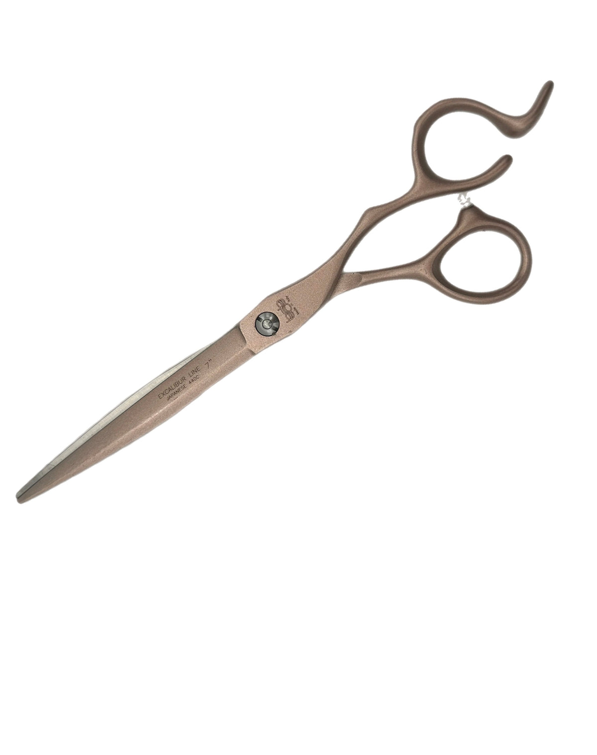 BOB Excalibur Edition Gold 7 Inch Japanese Steel Scissor Steel - Made In Italy