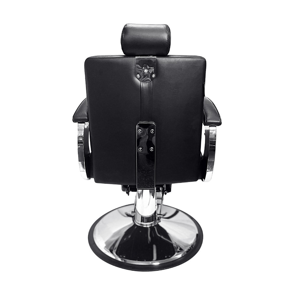 Karma Mt Isa Barber Chair Chrome & Black 04080102 - image 3
