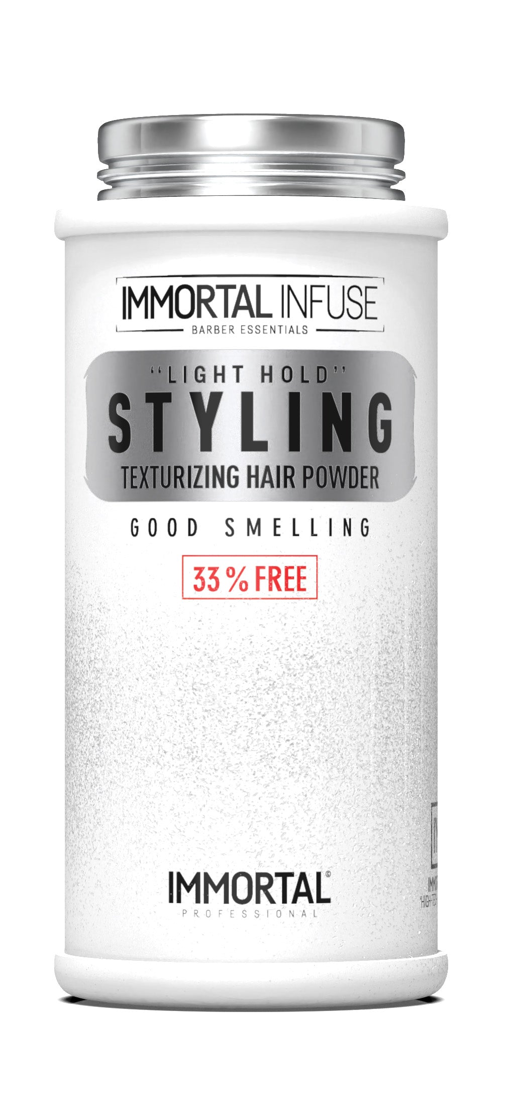 Immortal Infuse Hair Styling Powder 30gr White - Bonus 33% Free