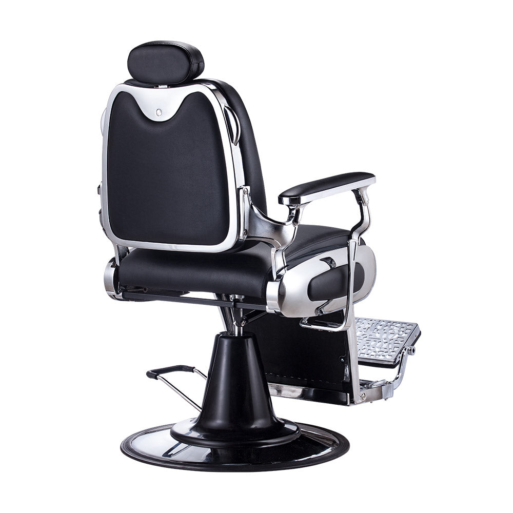 Karma Airlie Beach Barber Chair 04050102 - Black & Chrome - image 3