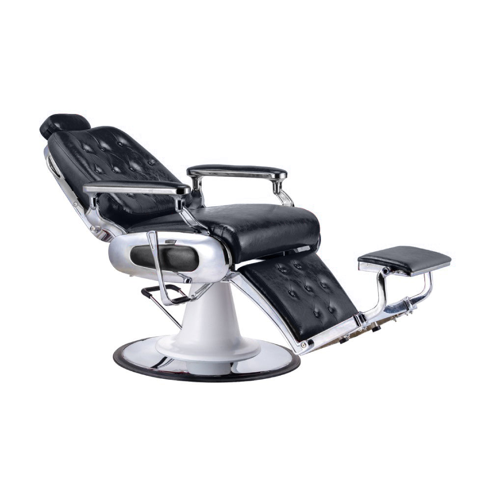 Karma Airlie Beach Barber Chair 04050102 - Black & Chrome - image 2