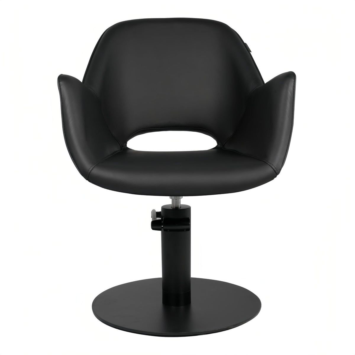 Karma Armidale Salon Chair 02190101 - with Matching Black Round Base and Pump