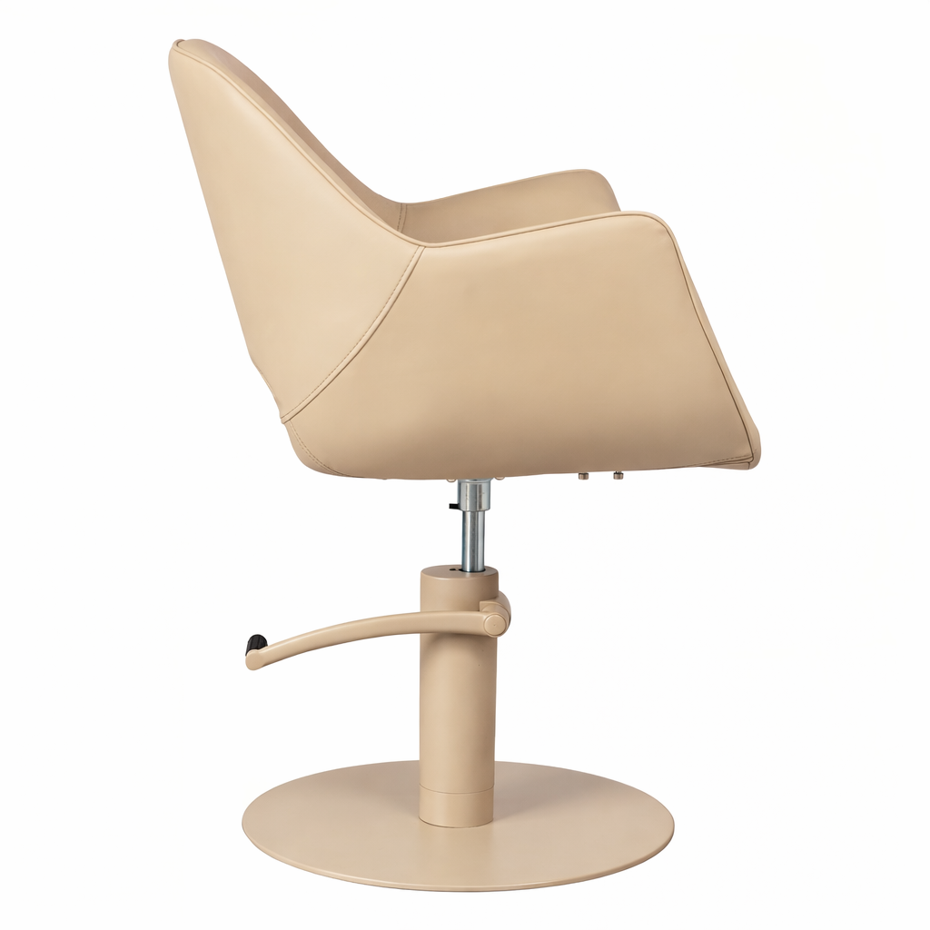 Karma Armidale Salon Chair 02190101 - Champagne with Matching Pump and Base - image 4